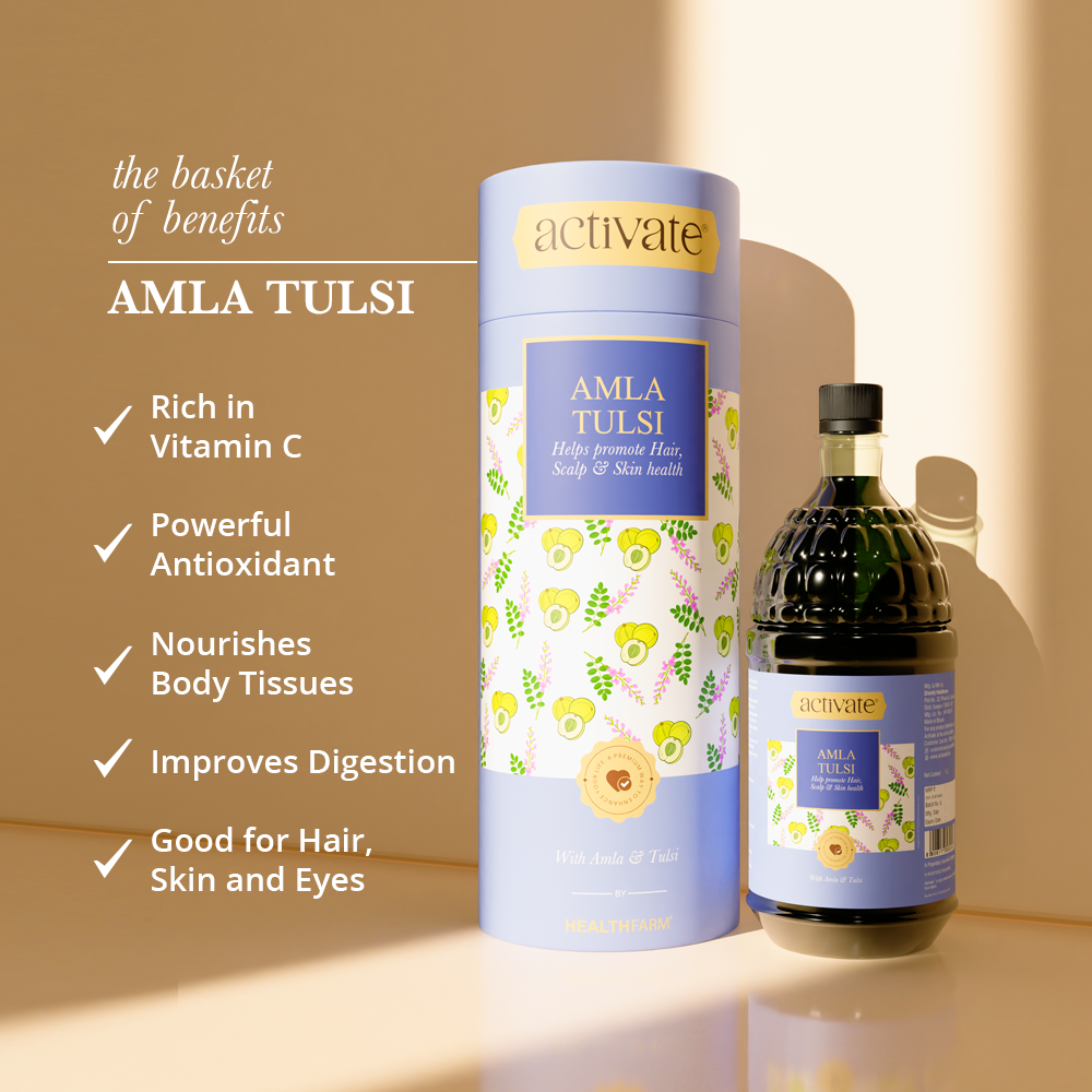 Activate Amla Tulsi Juice - Monthly Pack (Pack of 2)
